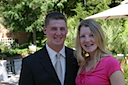 Rebecca's cousin Brian and his now wife Heather also came from Penn for the wedding.