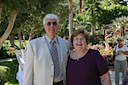 Margy's siter Joan and her Husband Jim. They came from Michigan for the wedding.